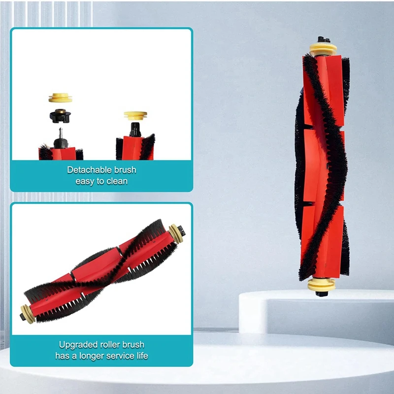 Набор запасных частей из 17 шт. для Roborock S5 Max S6 Maxv Pure E20 E25 E35 робот подметания и мытья