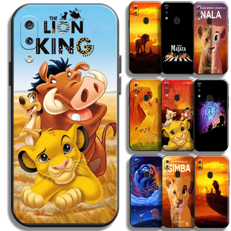 

Disney The Lion King Simba For Samsung Galaxy A20 A20S Phone Case Liquid Silicon Carcasa Full Protection Funda Shockproof TPU