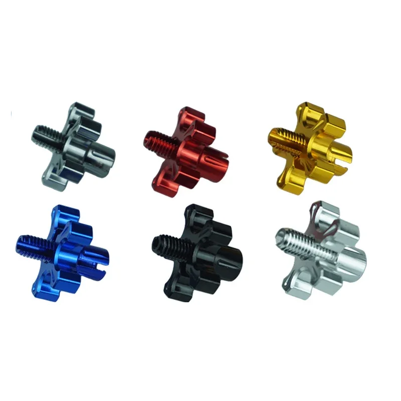 Motorcycle Tuning Parts Clutch Adjustment Aluminum CNC Brake Lever Wire Adjuster Screws