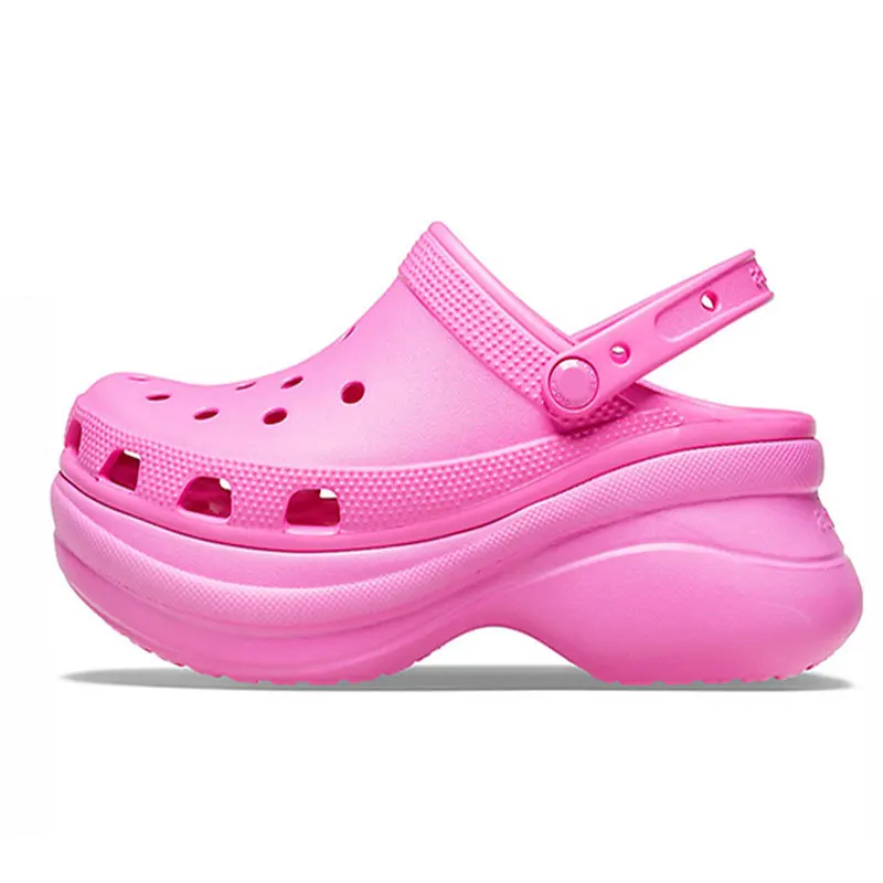 

Summer Women Clogs Quick Dry Wedges Garden Shoes Beach Sandals Antiskid Home Slippers Thick Sole Increased Flip Flops for Women