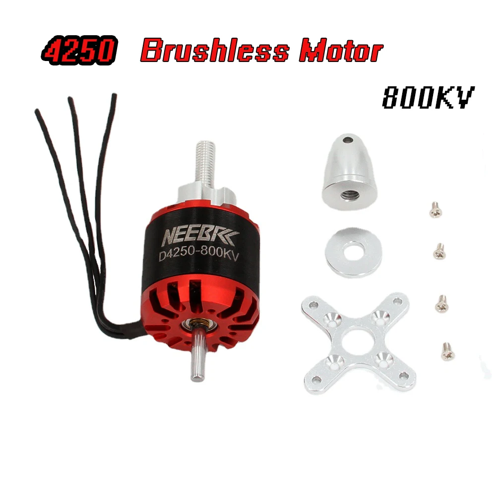 4250 800KV Brushless Motor Outrunner 3-7S for RC FPV Fix-Wing Drone Airplane Aircraft Multicopter ESC Accessories Model Part Toy