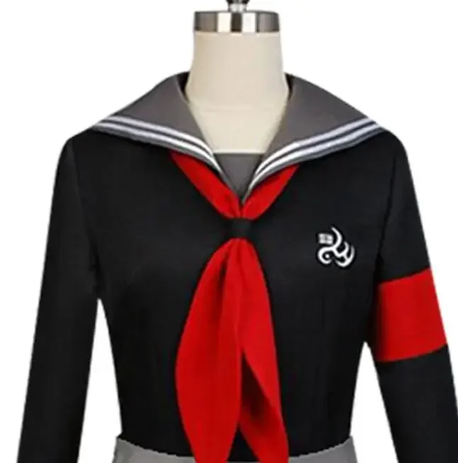 Peko Pekoyama Косплей Danganronpa: Trigger Happy Havoc Аниме Женщина Jk Униформа колледжа Костюм