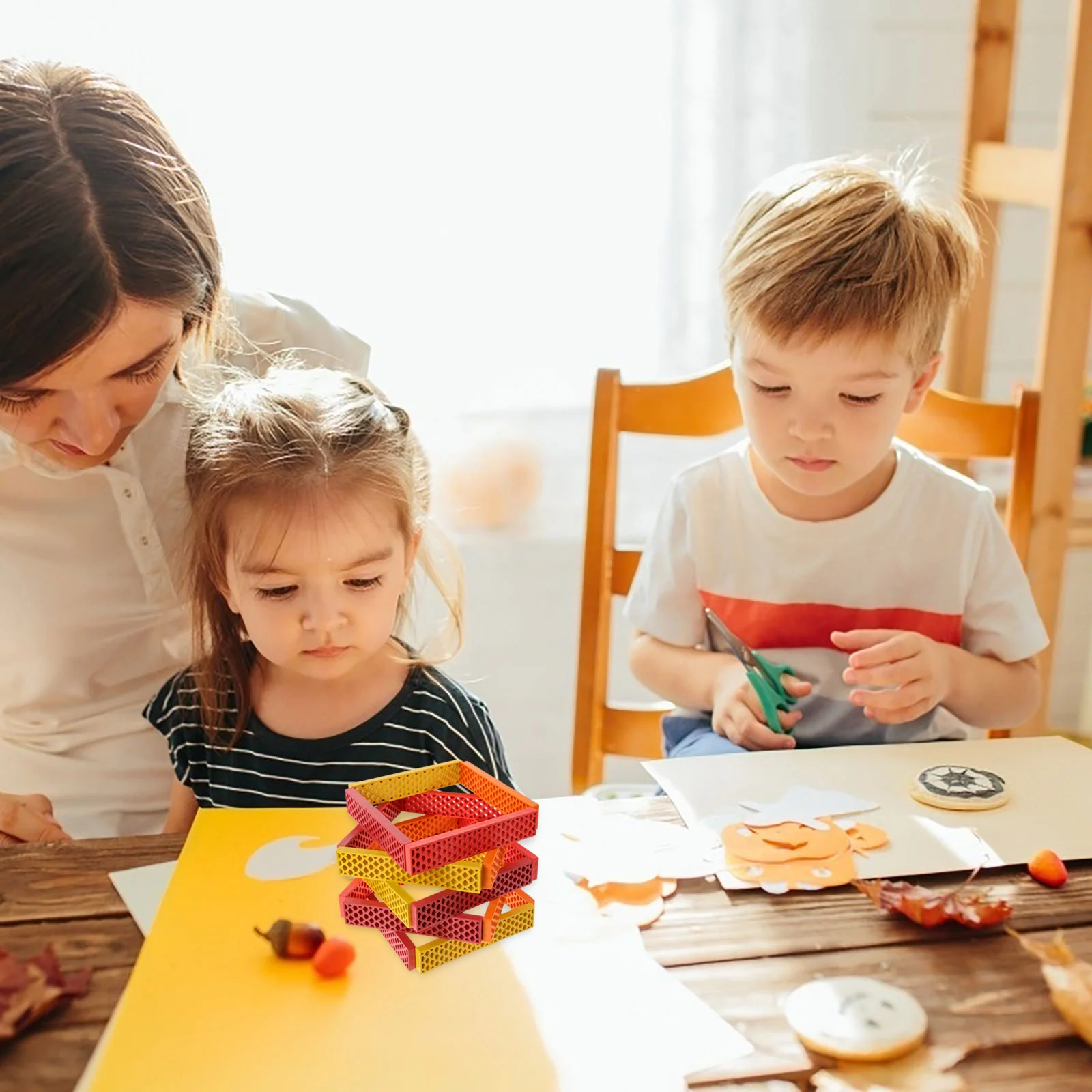 100 шт. Архимедные блоки штабелируемые игры строительные игрушки обучающий