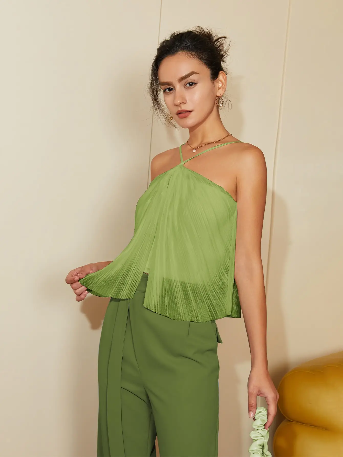 AEL женский шикарный сексуальный топ на бретельках повседневные майки без рукавов