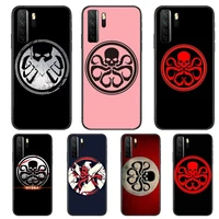 marvel hydra black soft cover the pooh for huawei nova 8 7 6 se 5t 7i 5i 5z 5 4 4e 3 3i 3e 2i pro phone case cases