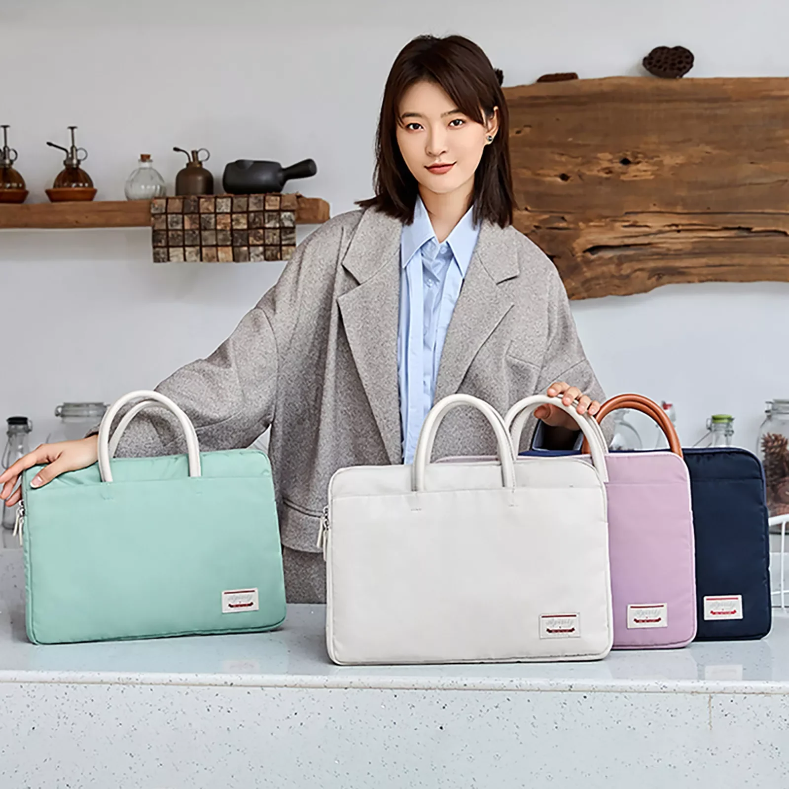 

NEW2023 Cc-c Waterproof Laptop Sleeve With Handle For 10" 11" 13" 14“ 15.6” Inch Laptop Bag Macbook Notebook