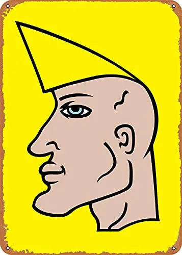 Чад мем woкак мемы винтажный вид металлический знак художественные принты Ретро
