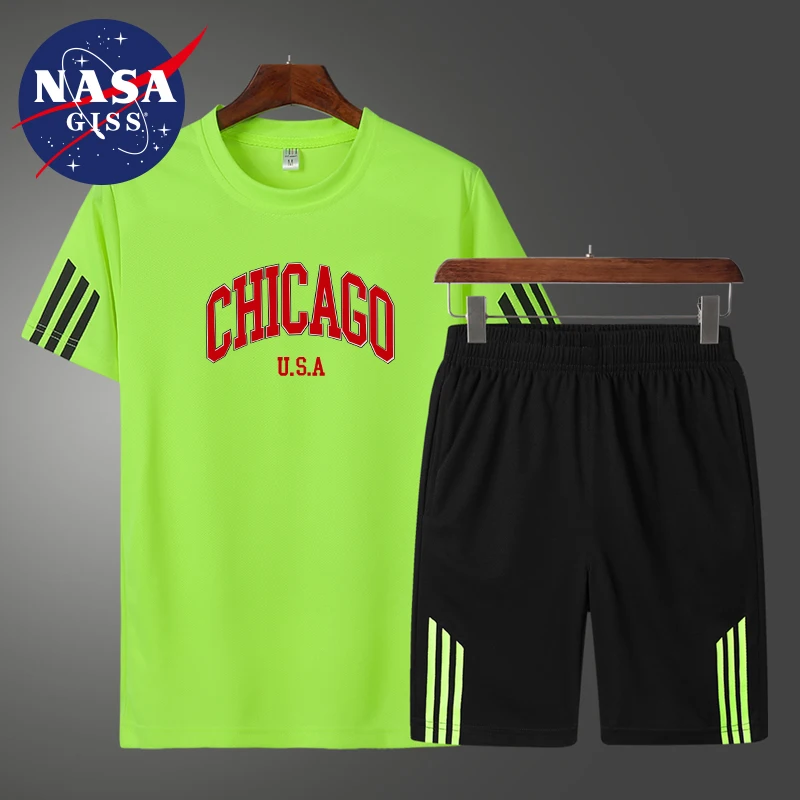 Мужская футболка с коротким рукавом и спортивная одежда