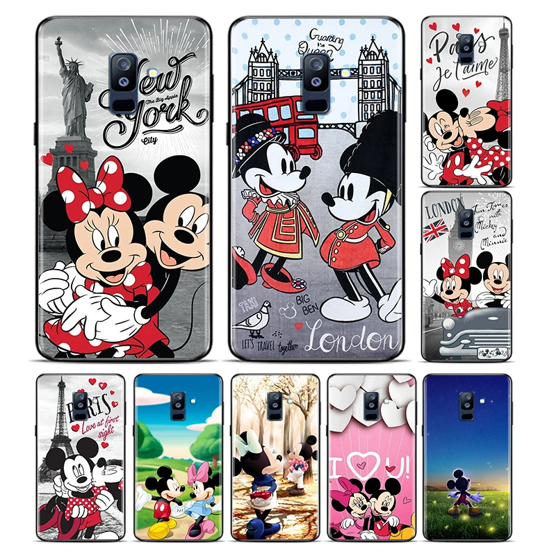 

Mickey Minne Have Fun Phone Case For Samsung A32 A52 A52S A72 A02 A22 A03 A02S A03S A13 A53 A73 A23 A13 Black Funda Cover Soft