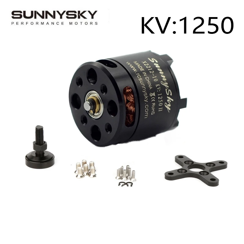 1-3 шт. Sunnysky X2212 1250KV/KV 2-4S бесщеточный двигатель (короткий вал) для квадрокоптера RC с