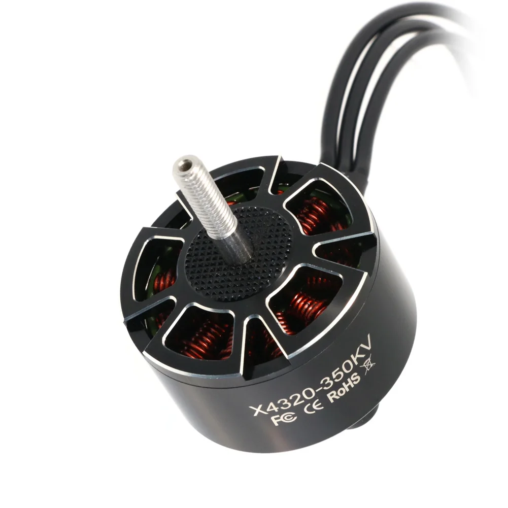 Angel 4320 X4320 A4320 KV350 350KV 3-8S высокоскоростной бесщеточный двигатель 6 мм вал для RC