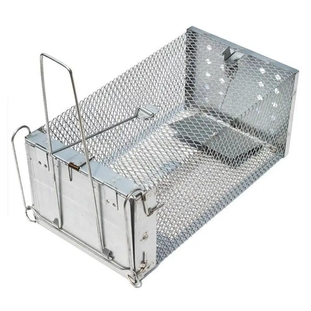 Клетка для живой ловли грызунов, мышей и вредителей с автоматическим контролем приманки.