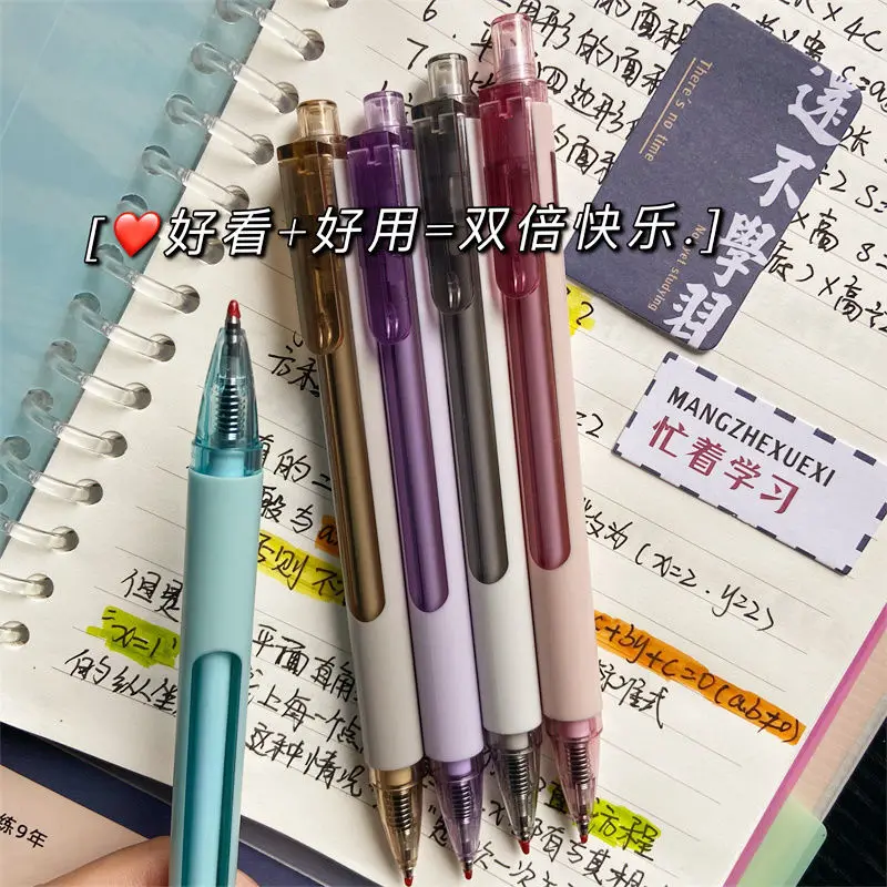 

5 шт. авторучка Ins высокое значение авторучка черная авторучка нейтральная авторучка для подписи авторучка для заполнения воды авторучка с ...