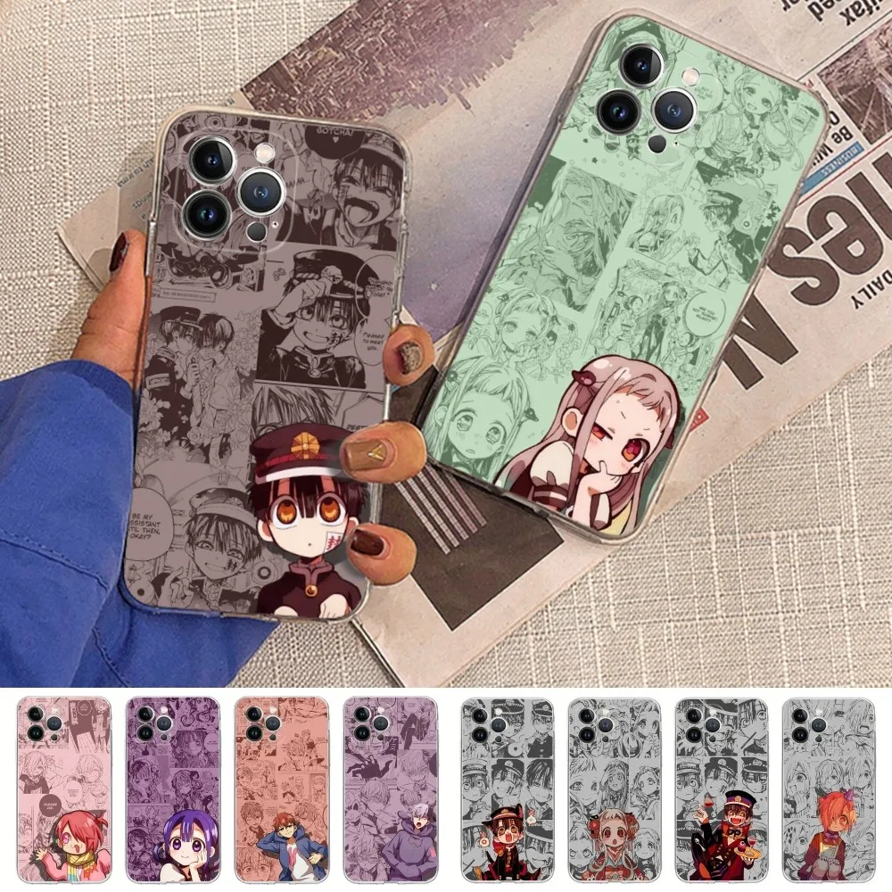 Toilet Bound Hanako Kun Phone Case For iPhone 16 15 14 11 12 13 Mini Pro XS Max Cover 6 7 8 Plus X Funda Shell