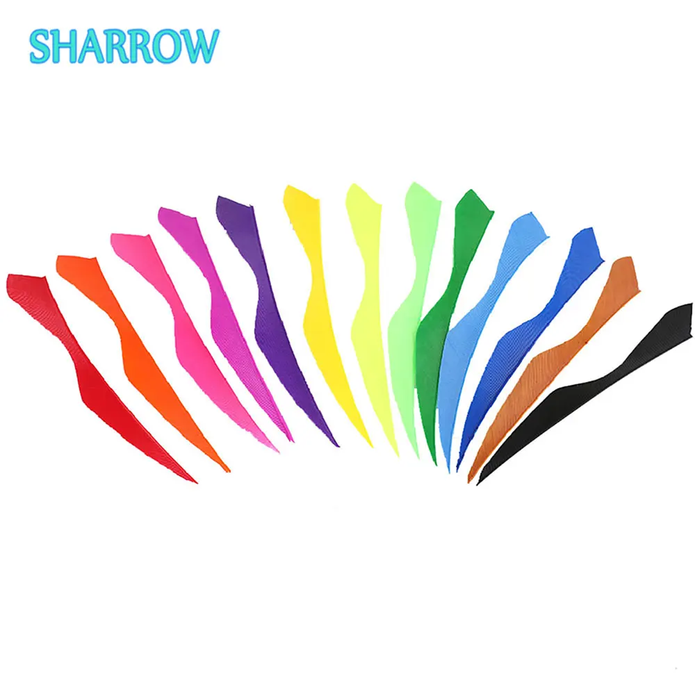 

50Pcs 5 Inches Archery Turkey Feathers DIY Natural Arrow Fletching for Bow and Arrow Hunting Shooting Training Accessories