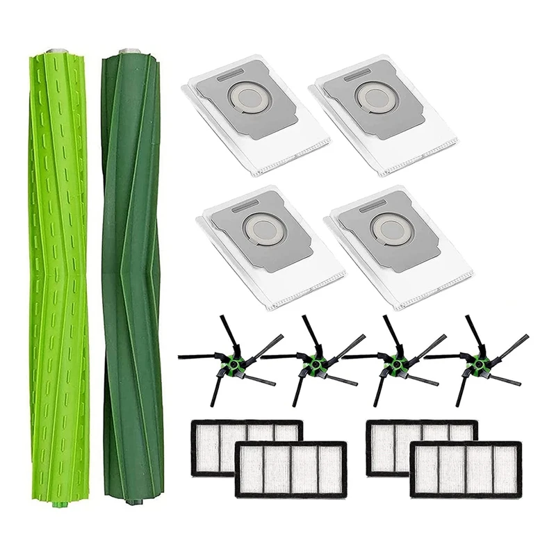 

1 Set Main Brush Side Brush HEPA Filter Compatible For Irobot Roomba S9 S9+ S9 Plus Vacuum Cleaner Spare Parts