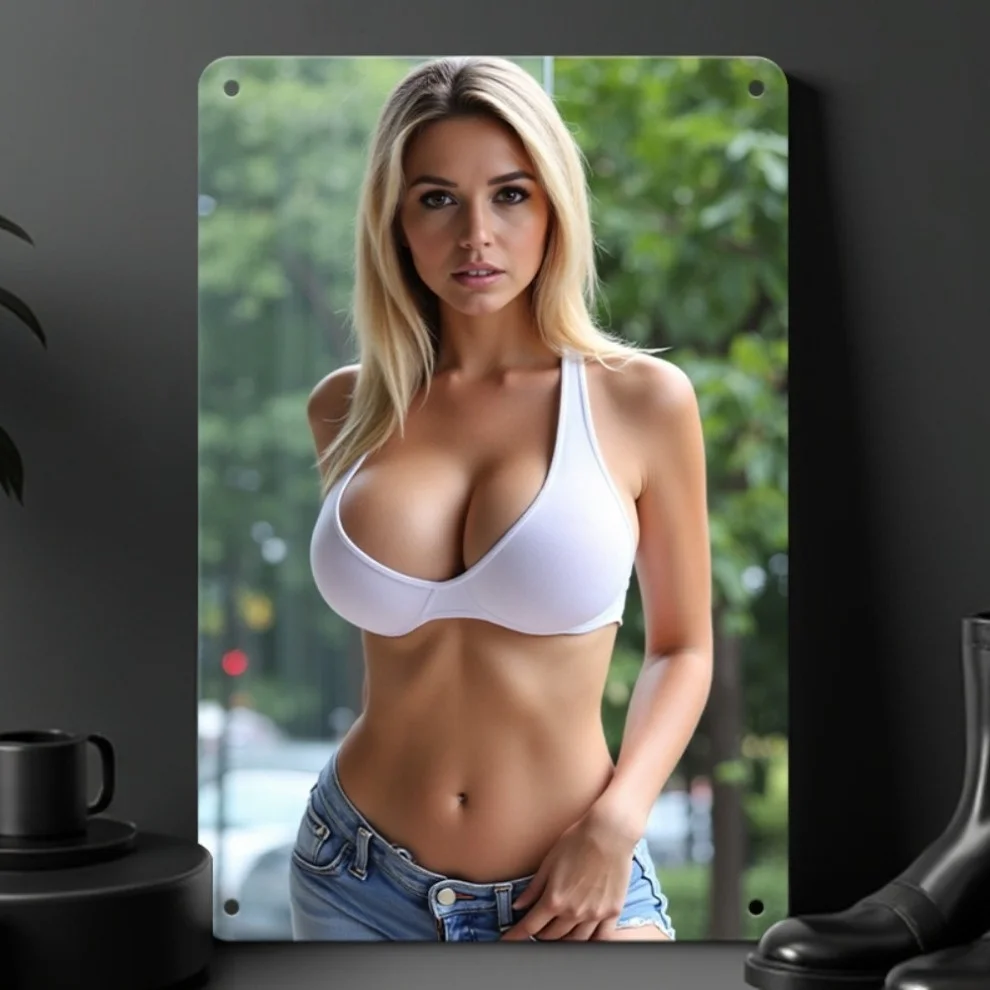 

Винтажная металлическая панель CIFBUY