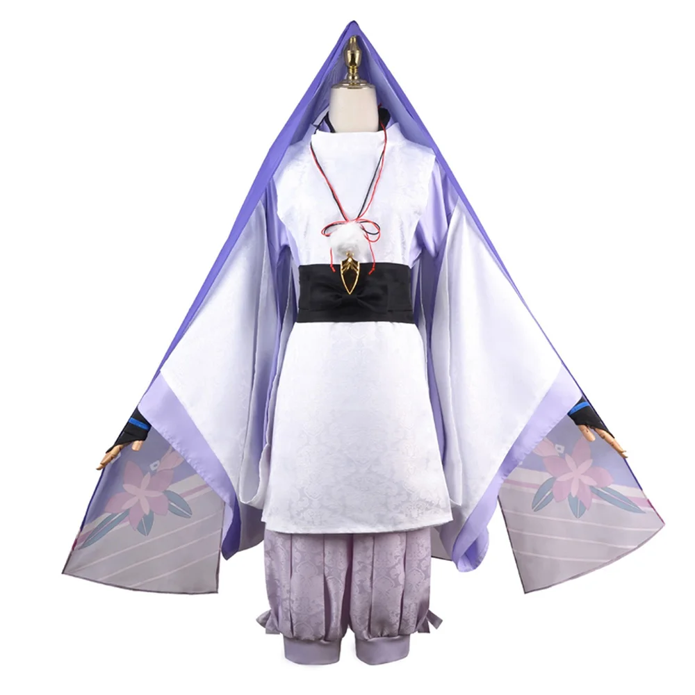 

Genshin Impact Wanderer Cosplay Costume Dress Outfits Halloween Carnival Suit