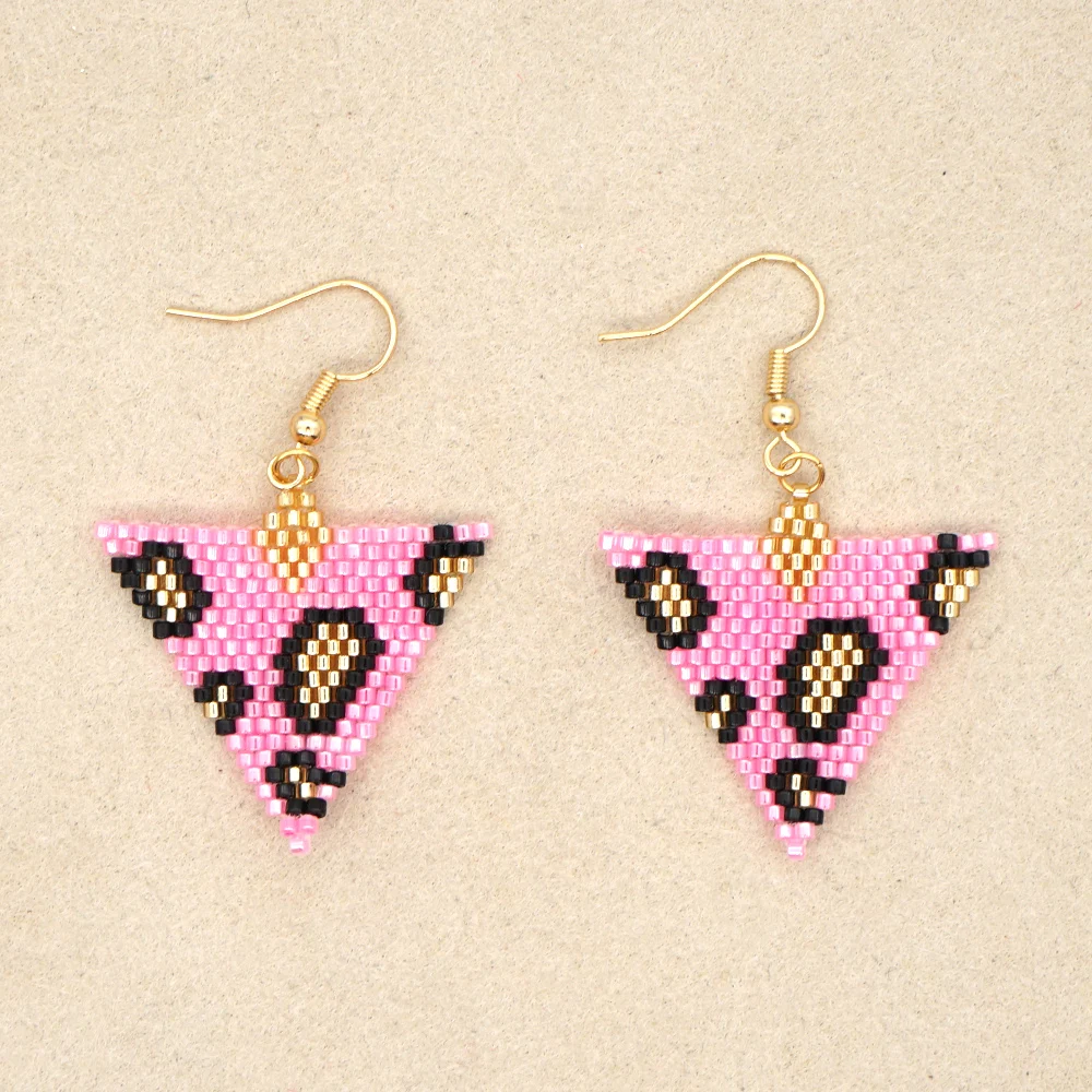 Серьги-подвески глаза Миюки Хамаса золотистые и разноцветные для мужчин женщин