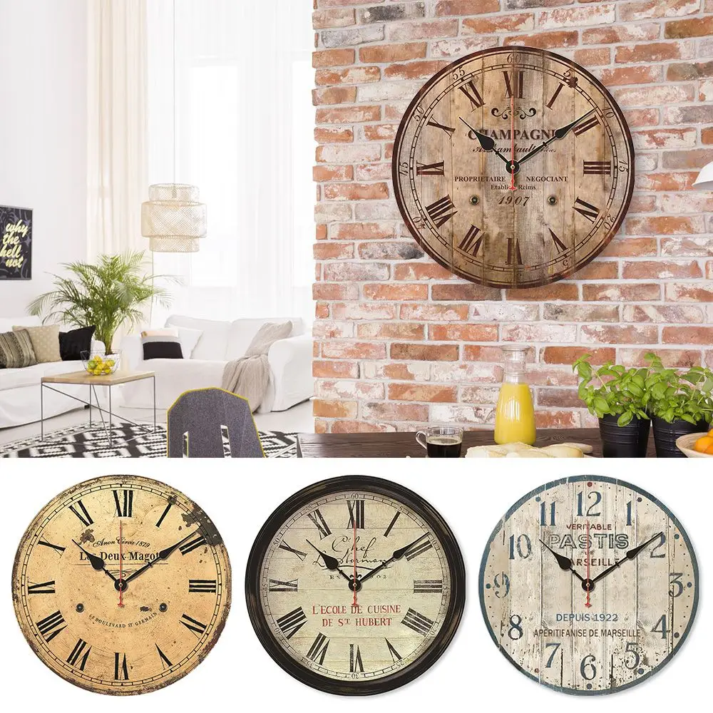 

Living Room Clock Art Minimalist 3D Kitchen Hanging Watch Home Decor Decorative Clocks Wall Clock