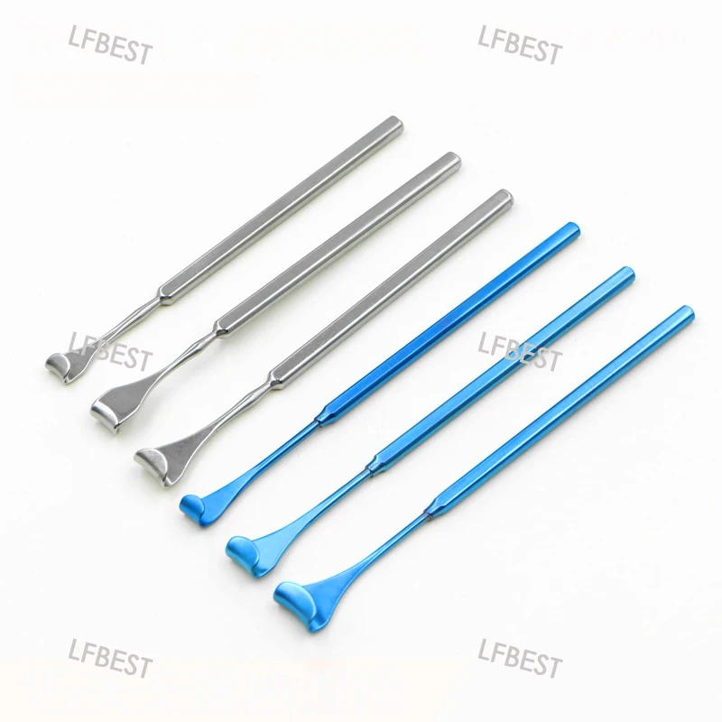 Stainless Steel Eyelid Hook Cosmetic Plastic Hook Double Eyelid Rake Type Eye Bag Hook Plastic Tool Size