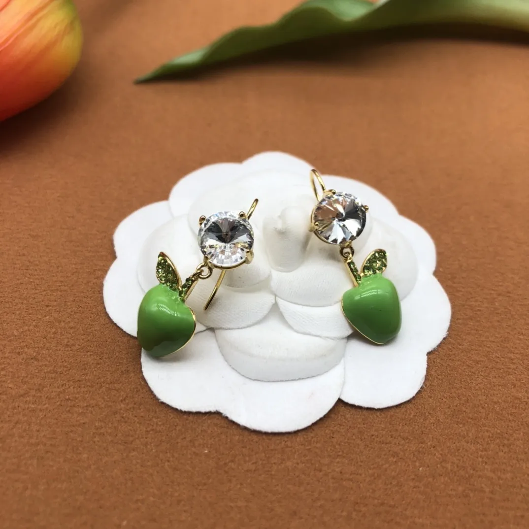 

European and American new fruit earrings