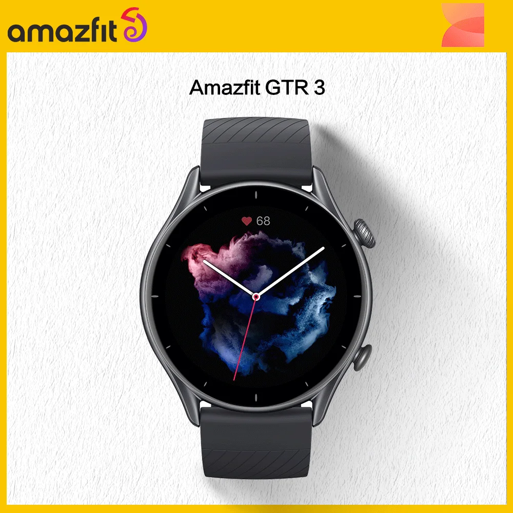 

Novo amazfit GTR 3 GTR3 GTR-3 smartwatch alexa 1.39 amamamoled display 12 dias de vida da bateria relógio inteligente para andri