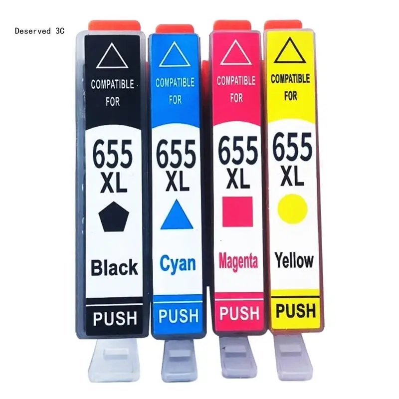 

R9CB 655 655XL Чернильные картриджи для HP655 Чернильные картриджи мультипак для HP655 Deskjet 3525 5525 4615 4625 4525 6520
