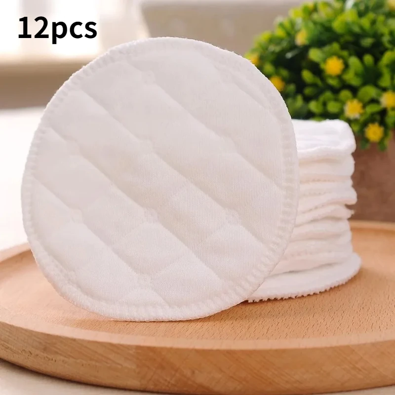 

12Pcs/lot Nursing Pads Organic Washable Breast Pad Breastfeeding Nipple Pad Maternity Reusable Nipple Covers for Breast Feeding