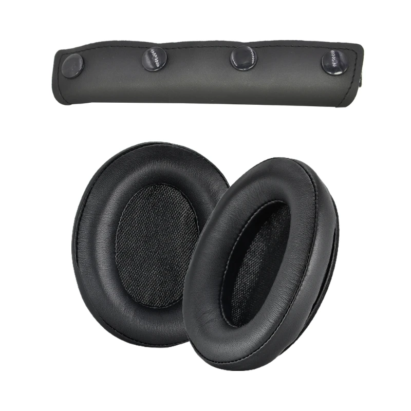 

Breathable Ear Pads Earpads for Srhythm NC25 NC35 Headset Noise Cancelling Earmuff Ear Pads Headset Headband Cushion