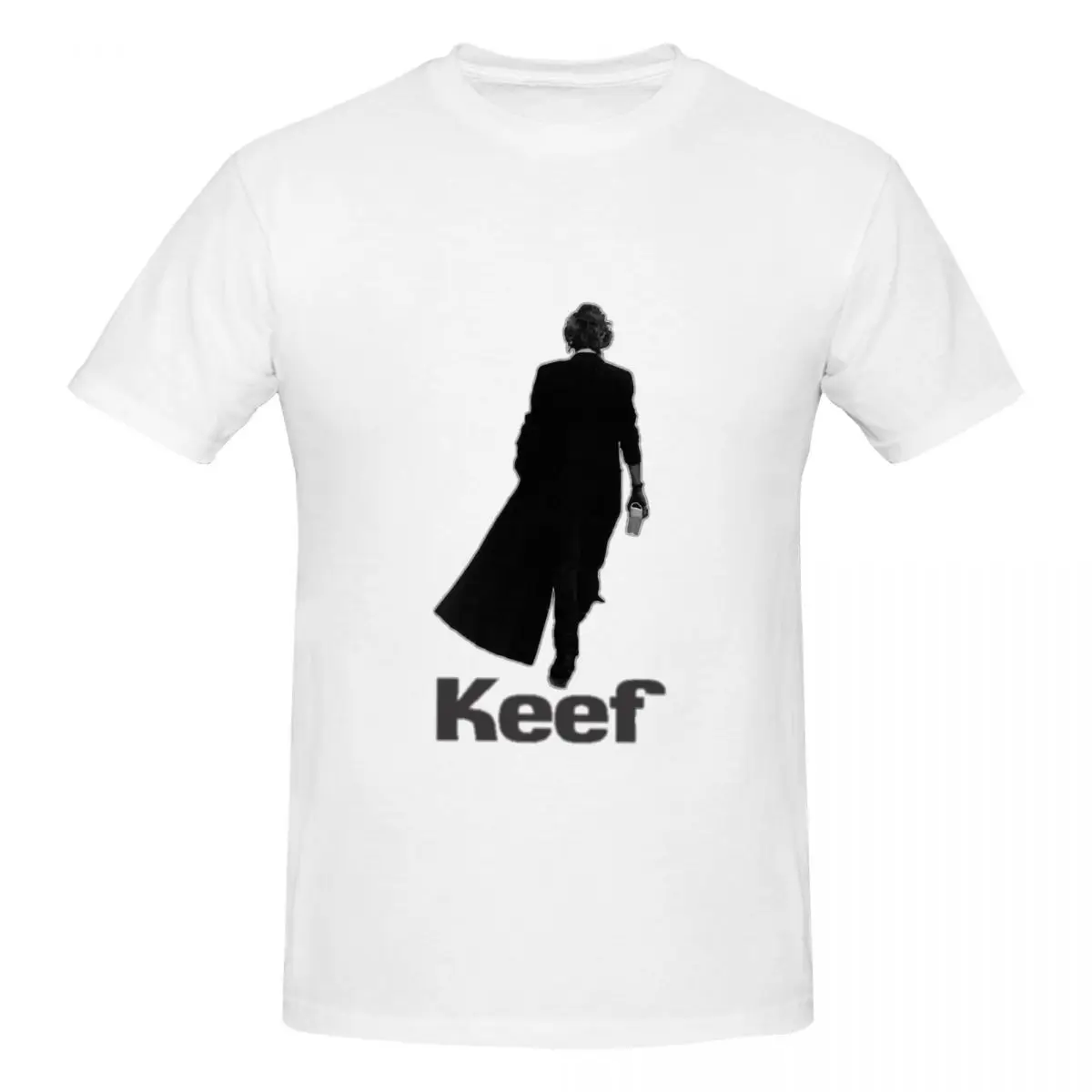 Футболка мужская с коротким рукавом и круглым вырезом 100% хлопок