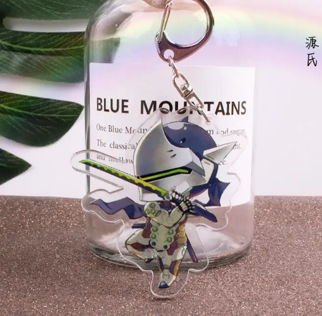 Overwatch брелок акриловый для ключей подвеска аксессуары аниме |