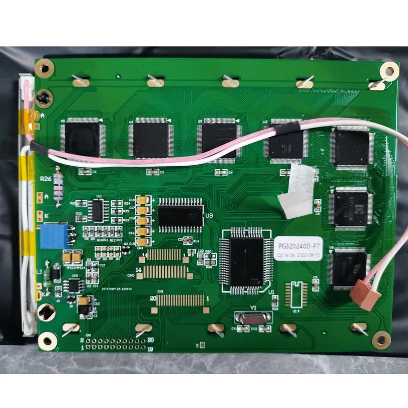 

2 pcs gray color PG320240D-P7 and 1 pcs NL8048BC24-09D LCD Panel