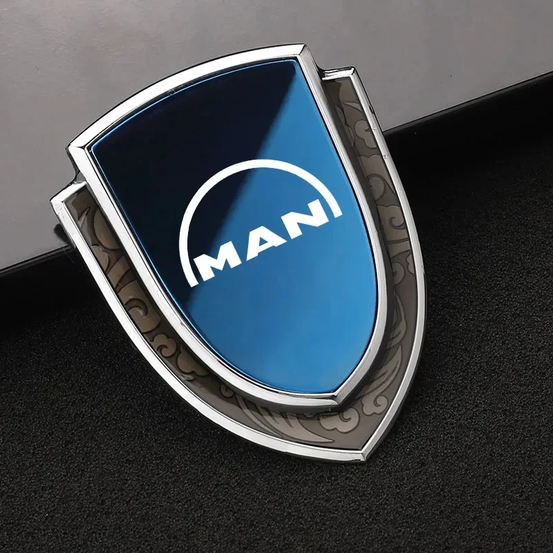 

Кузов автомобиля 3D металлические модифицированные декоративные наклейки Стайлинг логотип значок авто наклейка на окно кузова для MAN TGX TGM TGA TGS аксессуары
