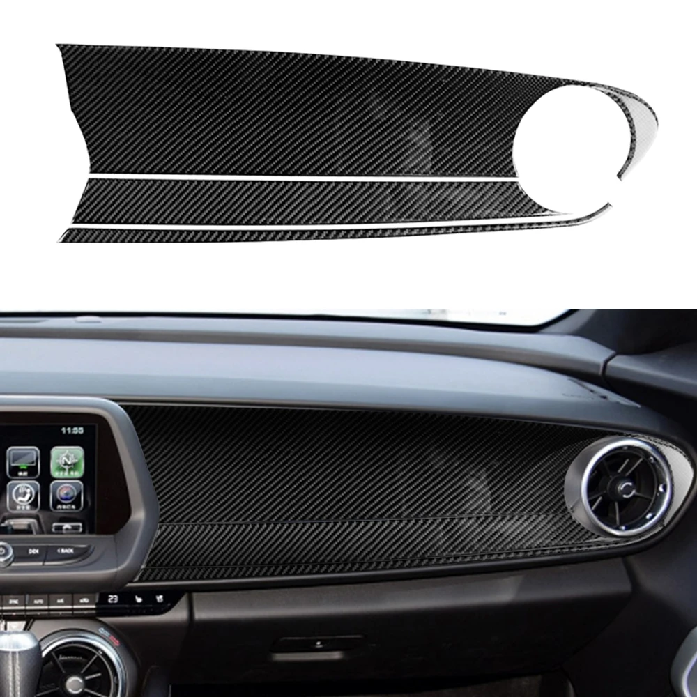 Для Camaro 2017 2018 2019 2020 декоративная крышка центрального управления наклейка