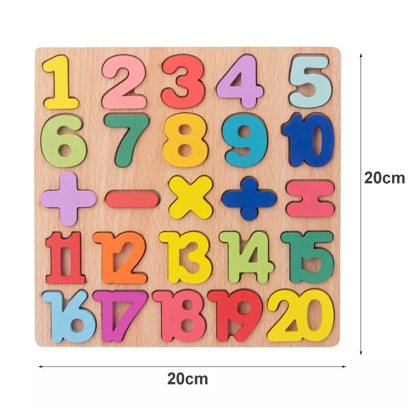 Montessori Toy Baby Puzzles Wooden Puzzles For Children Baby Games Montessori Educational Toys Baby Toy For Kids 1 2 3 Years images - 6