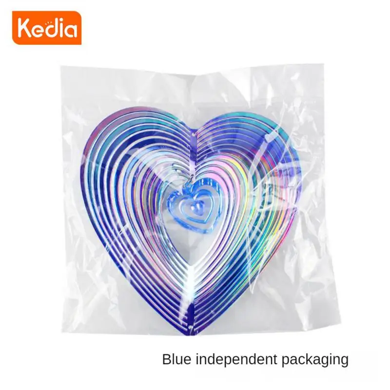 Новые колокольчики в форме птиц сердца репеллент от украшения для балкона