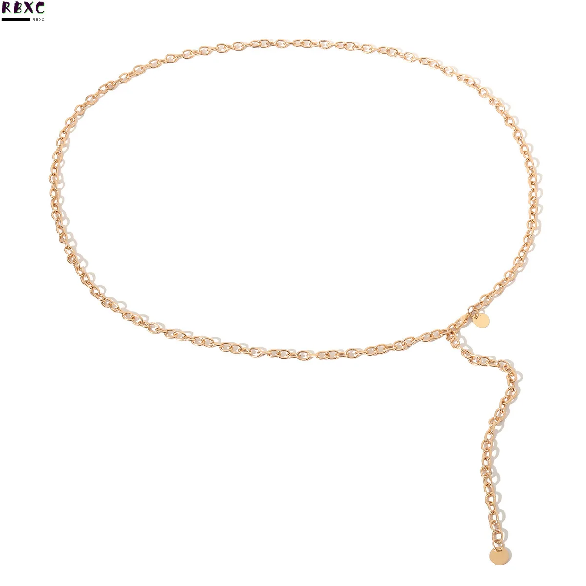 

RBxc Jewelry sexy tassel Sequin versatile body chain simple single layer geometric chain waist chain for women