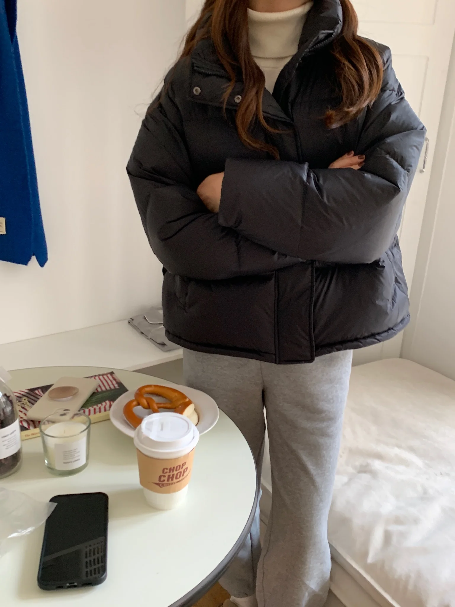 Women 2023 Winter Fashion Duck Down Coat Short Jacket Parkas Stand Collar Thick Warm Clothes for Ladies Female Plus Big Oversize