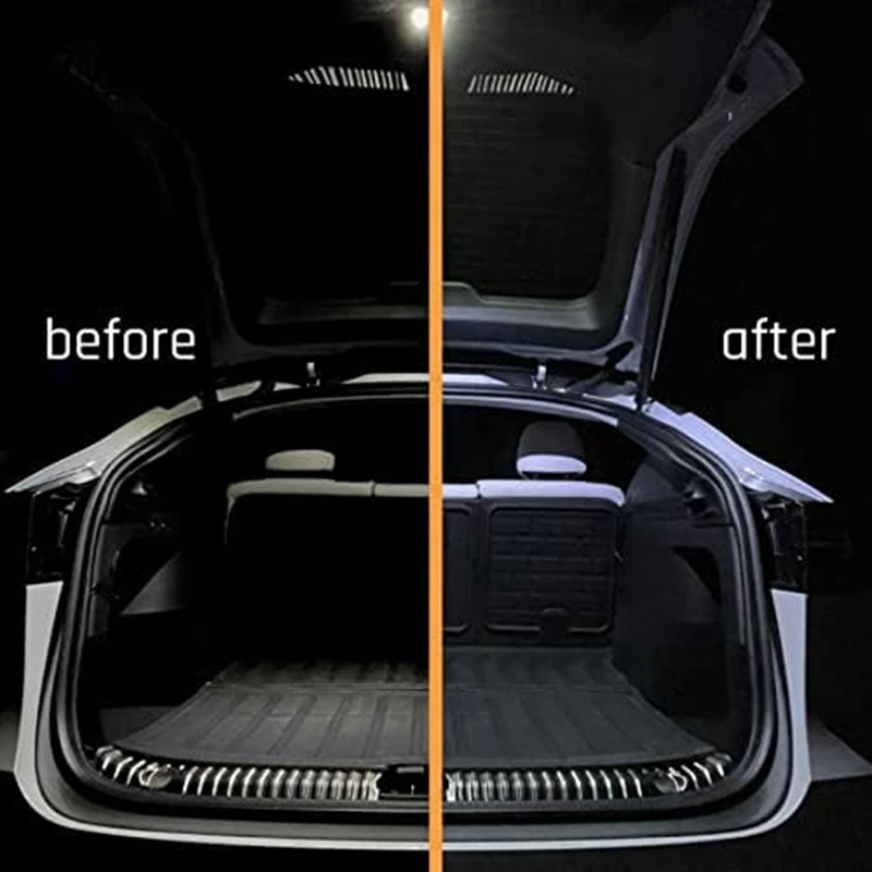 48 светодиодных фонарей багажника светодиодный светильник для ПК ABS Plug And Play