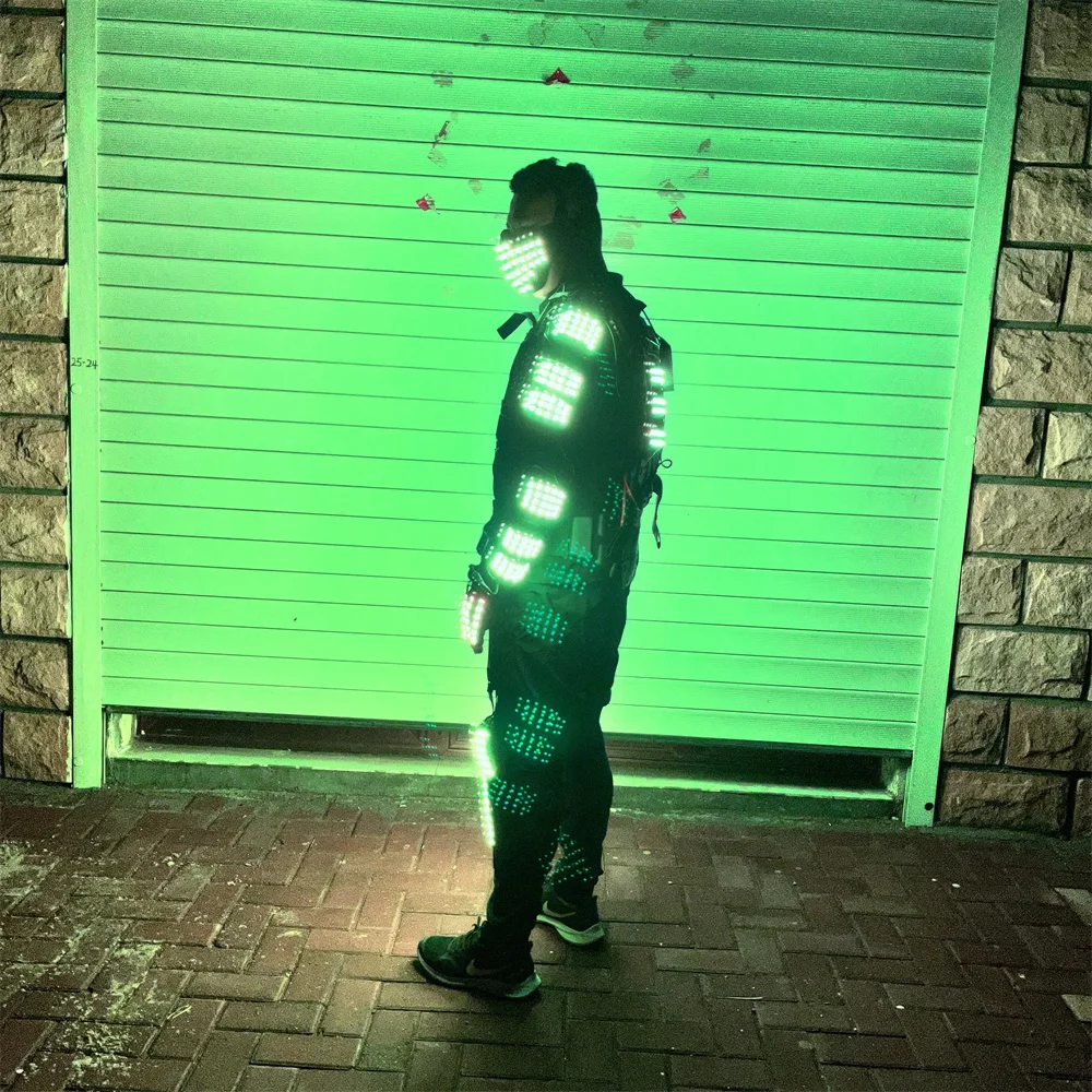 Светодиодные костюмы Magicool RGB RF с дистанционным управлением костюм для роботов