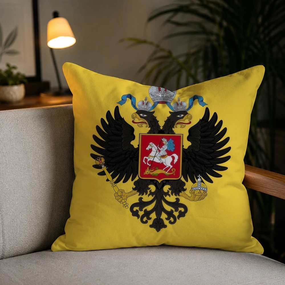 Наволочка House of Romanov Russia, плюшевая наволочка, декоративная наволочка для дома, для дивана, кровати, кресла, гостиной. (art.: 3920dcc6292be) - 3920dcc6292be
