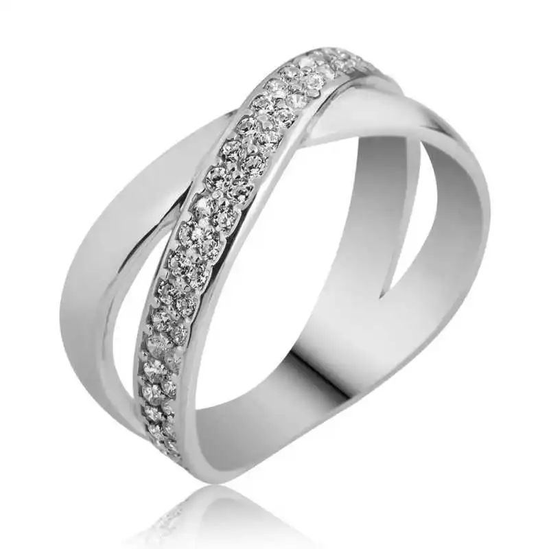 

Tevuli 925 Sterling Silver Two Ring Womens Ring