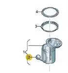 

2 K0919673A для устройства считывания бандикут YAKIT CADDY III IV 03