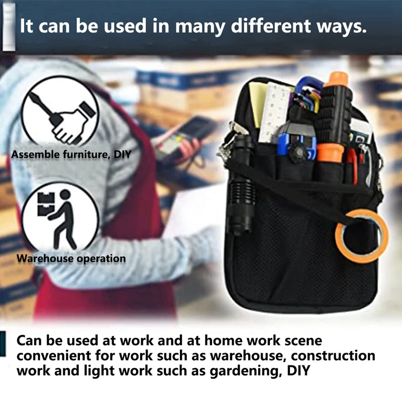Сумка для хранения инструментов через плечо Портативная сумка