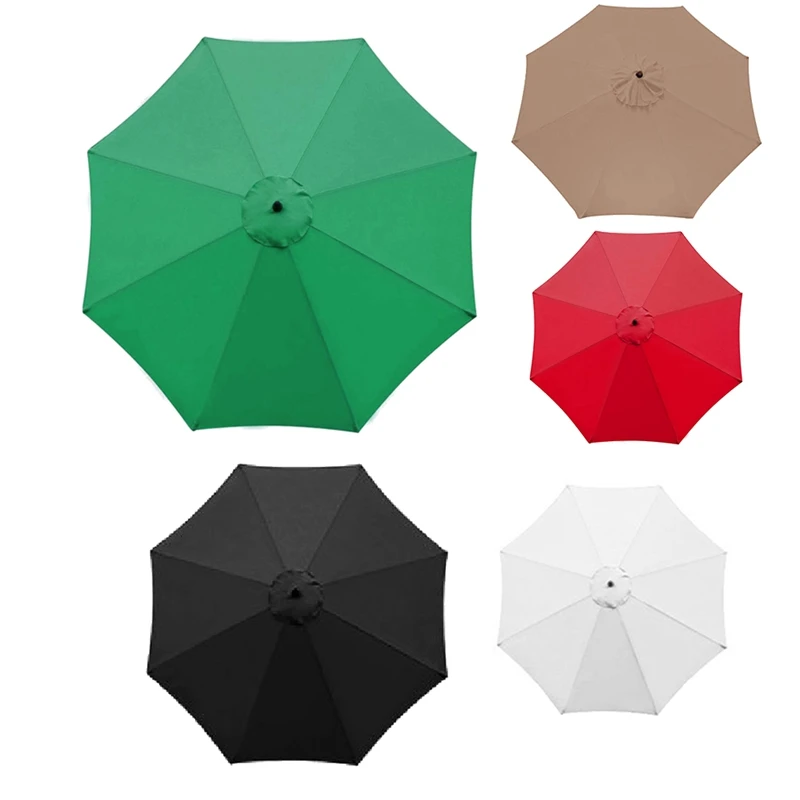 

HOT-3Meter Replacement Cloth Round Garden Umbrella Cover For 8-Arm Umbrella Sunshade Shield Rain Cover Garden Supplies