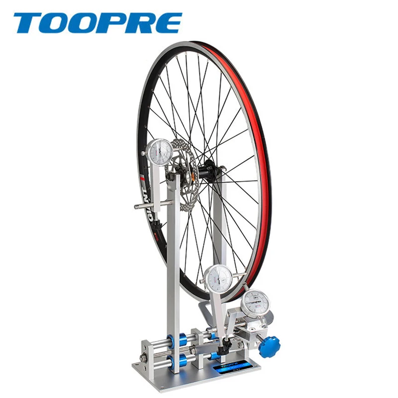 

TOOPRE Professional MTB Road Bicycle Wheel Repair Tools Wheel Truning Stand Rims Correction Stand Bicycle Calibration Stand