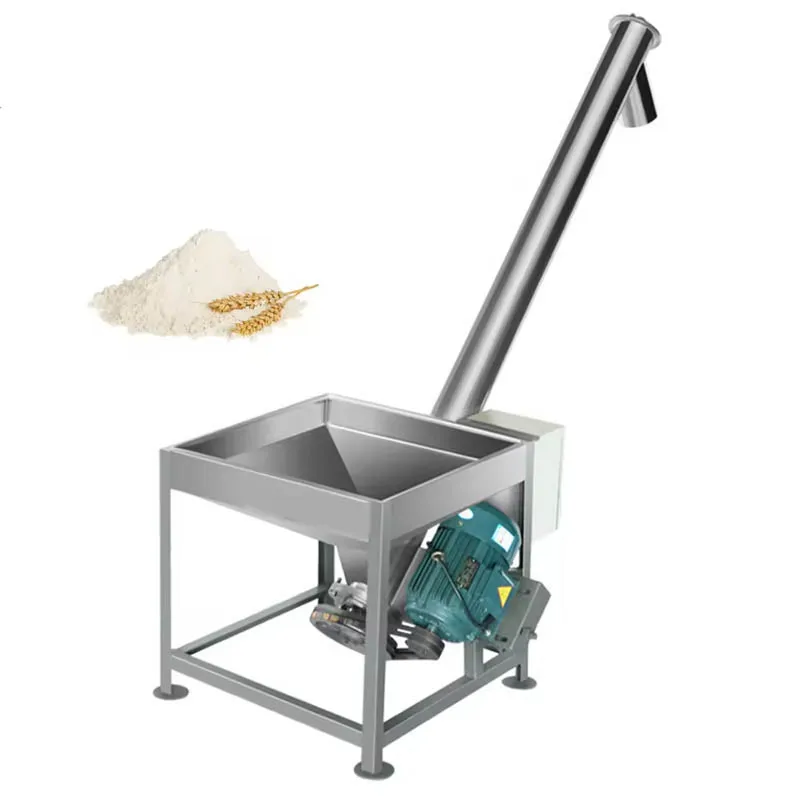 Порошковый шнековый питатель спиральный биологический порошок активированного