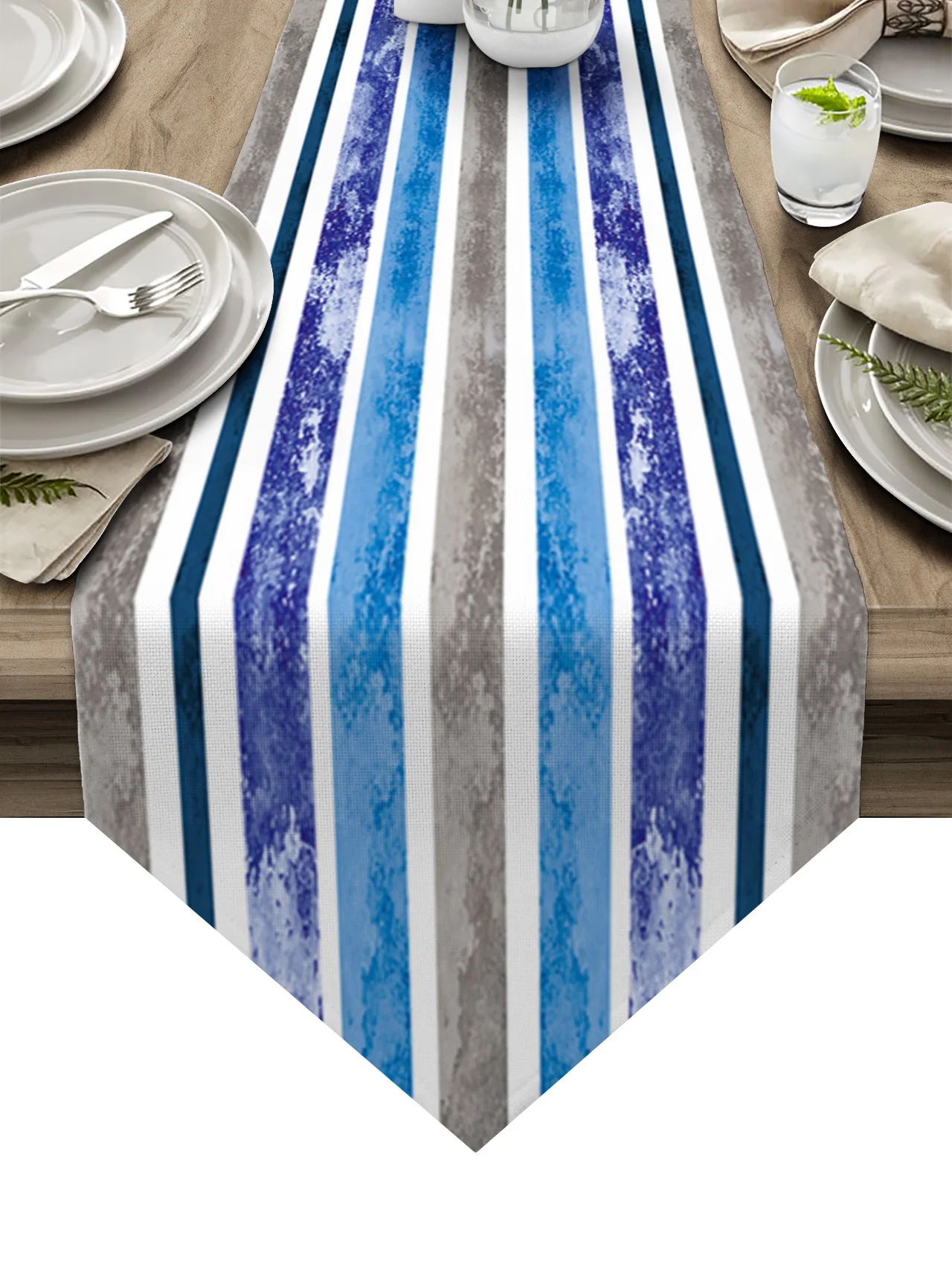 

Синие пятнистые ретро-тканевые скатерти для гостиной, кухни, стола, декор для улицы, вечеринки, свадьбы