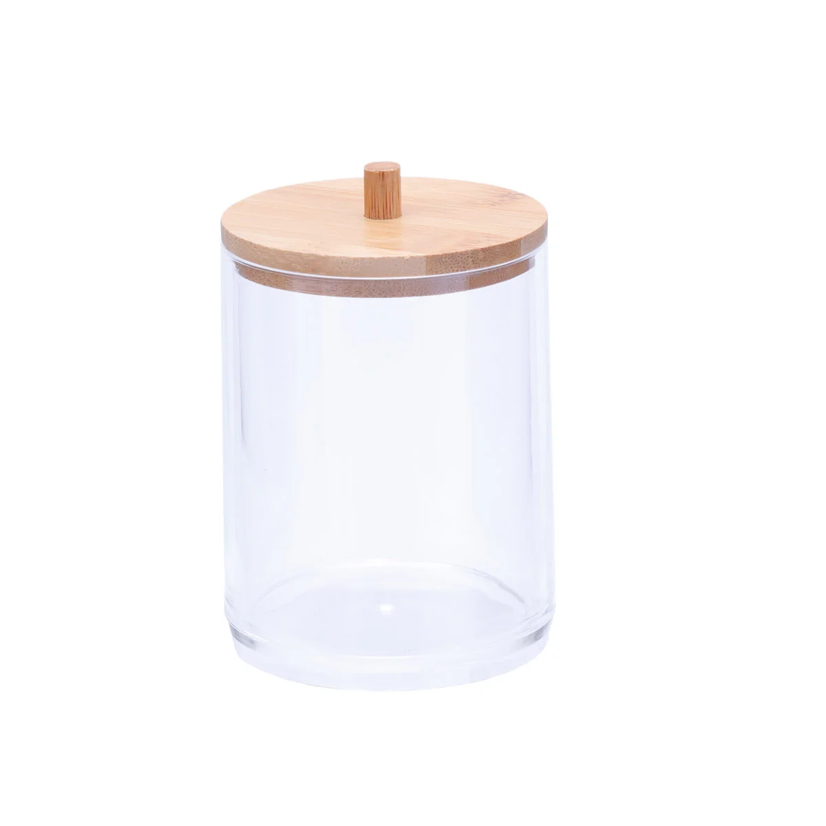 

Cotton Holder Swab Storage Dispenser Q Tip Organizer Jar Box Sponges Makeup Toothpick Jars Bathroom Clear Storage box